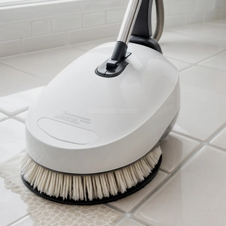 Dampfreiniger bei der Reinigung von Fliesen und Fugen